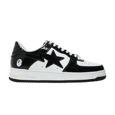 Bapesta 'Black' - 1H70191001 BLK Bape Star, Bapesta Shoes, Bape Shoes, Bape Sneakers, Bape Sta, Painted Canvas Shoes, Pretty Sneakers, Ape Bape, Dr Shoes