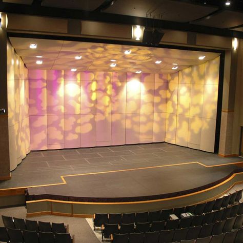 Proscenium Stage, Heavens Arena, Diy Stage, Stage School, Dance Rehearsal, Modern Theatre, Portable Stage, Auditorium Seating, Theatre Interior