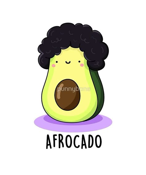 Avocado Puns, Cute Cartoon Food, Punny Puns, Funny Food Puns, Food Pun, Cute Avocado, Cute Puns, Cute Food Drawings, Food Puns