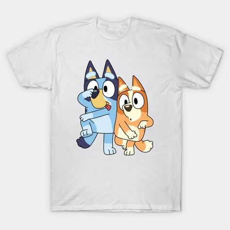 Bluey and Bingo - Bluey - T-Shirt | TeePublic Fiesta Bluey, Bingo Bluey, Bluey Y Bingo, Bluey Birthday Party, Kids Shirts Design, Bluey Party, Bluey And Bingo, Bluey Birthday, Bluey Bingo