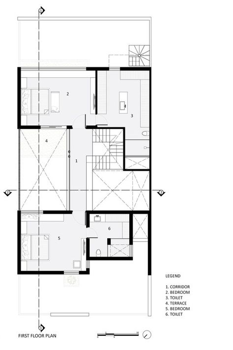 Gallery of House Within / Arch.Lab - 22 Arch Daily House, Home Planing, Residential Plan, Floor Planning, Duplex Floor Plans, Indian House Plans, Arch House, Courtyard House Plans, Indian House