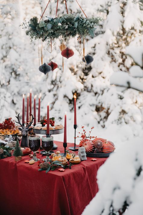 The Yule and Winter Solstice Menu: Recipes for the Winter Holidays — Kiki Dombrowski Winter Solstice Party, Navidad Natural, Pagan Christmas, Solstice Party, Winter Solstice Celebration, Christmas Chandelier, Potato Chip Cookies, Cranberry Bliss Bars, Solstice Celebration