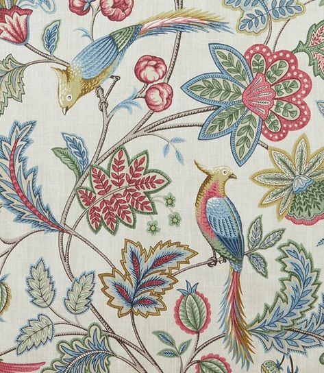 Chintz Pattern, Chintz Fabric, Textile Pattern Design, Free Fabric Samples, Happy House, All Over Pattern, Lined Curtains, Traditional Fabric, Textile Pattern