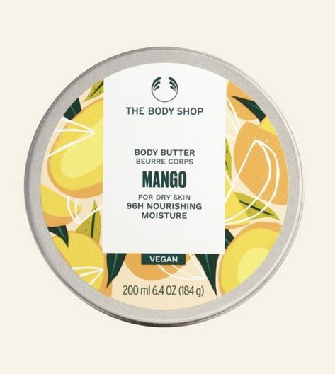 Body Shop Mango, Mango Body Butter, Body Shop Body Butter, Shea Body Butter, Theobroma Cacao, Whipped Body Butter, Mango Butter, Normal Skin, Skin Care Moisturizer