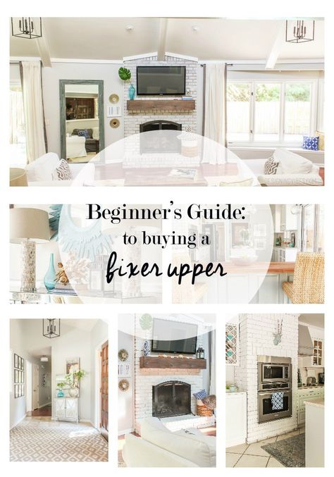 I have learned so much in the 2 years we have lived in our first fixer upper home, that I decided to compile a beginner's guide to home renovations. Fixer Upper Home, Home Improvement Loans, Home Buying Process, Home Renovations, Diy Garage, Diy Home Improvement, Remodeling Projects, Fixer Upper, Lessons Learned