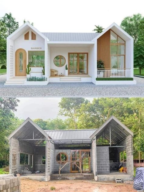 Shop And House Combo Plans, Livable Sheds, Lake House Food Ideas, Pole Barn House Plans, Modern Small House Design, Food Ideas Summer, Modern Barn House, Minimal House Design, Small House Design Plans