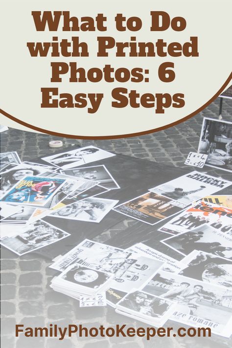 Storing Printed Photos, What To Do With Printed Photos, Ways To Store Photos, How To Store Photos, What To Do With Old Photos, Photo Album Storage Ideas, What To Do With Photos, Photo Storage Ideas, Archival Photo Storage