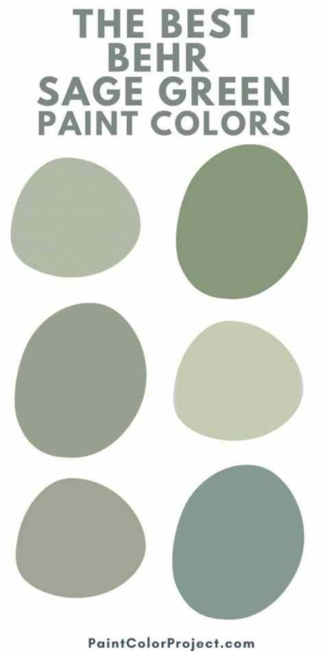 Behr Calming Green Paint Colors, Behr Paint Color In The Moment, Minted Sage Behr Paint, Ecological Paint Color, Behr Greens For Bedroom, Agreeable Green Valspar, Sage Green Paint Swatch, Behr Jojoba Paint Palette, Bear Green Paint Colors