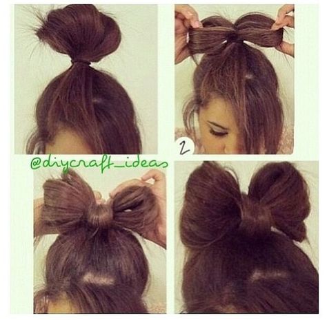 Hair Bow Gyaru Hair, Bow Hairstyle, Japanese Hairstyle, Hair Tutorials, Hair Dos, Cute Hair, Hair Tips, Gorgeous Hair, Hair Day