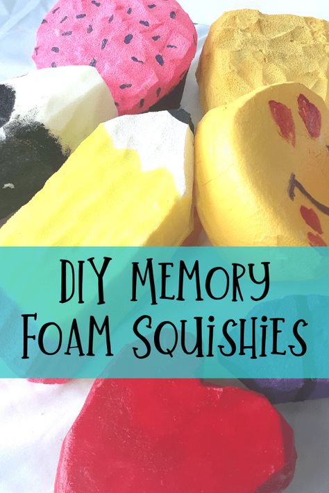 How to Make Squishies with Memory Foam (DIY Squishes) Squishmallow Crafts For Kids, Squishmallows Crafts, Squishmallow Crafts, Foam Squishies, How To Make Squishies, Diy Squishies, Quick Kids Crafts, Squish Squad, Diy Squishy