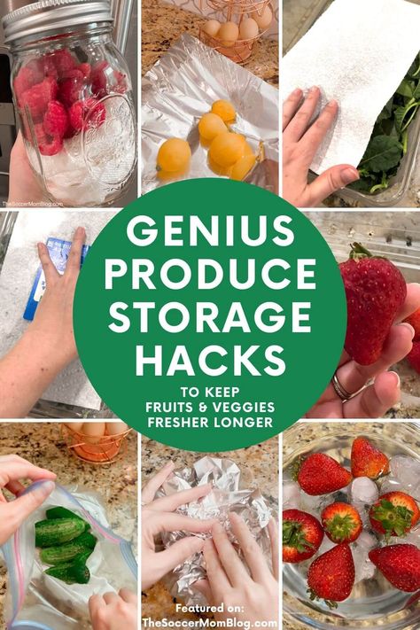 Where To Store Fruits And Vegetables, Best Way To Store Fresh Fruit, Storage Fruits And Vegetables, How To Prep And Store Produce, How To Properly Store Fruits And Veggies, Fresh Food Storage Fruits And Vegetables, Christmas Lights Storage, Baked Potato Dip, Produce Storage