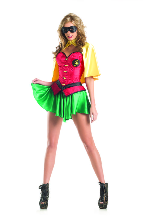 miss robin costume by be wicked. includes corset,skirt,cape,mask, and patch. available in sizes s/m, m/l and l/xl. Robin Superhero, Diy Superhero Costume, Female Robin, Superhero Costumes Female, Superhero Halloween Costumes, Robin Costume, Quick Halloween Costumes, Playsuits Outfit, Robin Cosplay