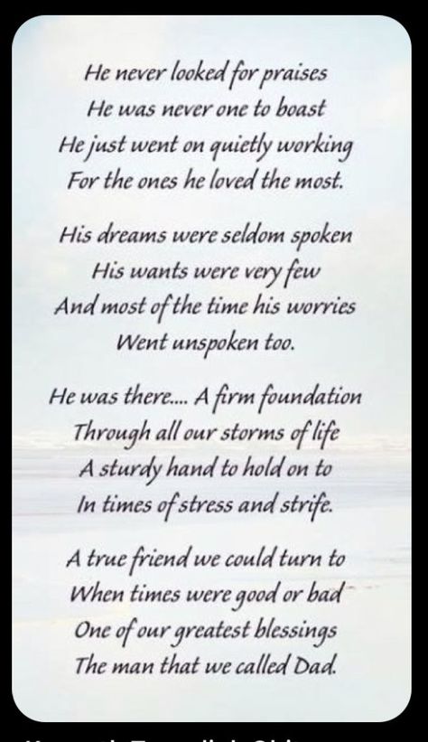 Pin by Kim Turpeinen on In Memory in 2021 | Grieving quotes, Dad quotes, Dad poems | Dad quotes, Grieving quotes, Sympathy quotes Dad In Heaven Quotes, Miss You Dad Quotes, Black Color Hairstyles, Dad Poems, Remembering Dad, In Loving Memory Quotes, Color Hairstyles, Dad In Heaven, Sympathy Quotes