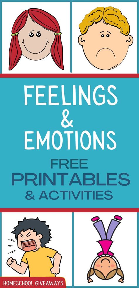 In this post I'll share with you 31 Free Printable & Activities for Learning About Feelings and Emotions. Need to teach your homeschool kids about the feelings and emotions they have? Then head over to the blog to grab these free printables and activities. Don't forget to save it to your homeschool resources board so you can easily refer to it later. Preschool learning | Teaching emotions | Social emotional skills | Emotions preschool | Learning resources Social Emotional Learning Activities Free Printables, Social Emotional Learning Preschool, Emotions Preschool Activities, Feelings Activities Preschool, Feelings Preschool, Preschool Freebies, Toddler Feelings, Teach Feelings, Emotions Game