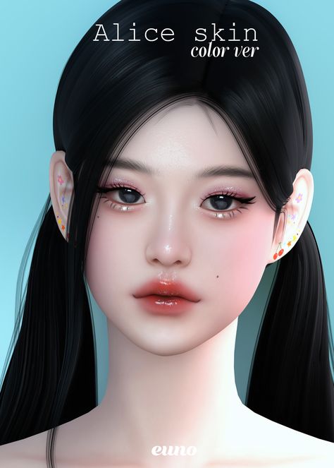 Euno Sims, Sims4 Skin, Sims 4 Skin, Cc Eyes, Sims 4 Cc Eyes, Sims 4 Tsr, Sims 4 Cas Mods, The Sims 4 Skin, Makeup Cc