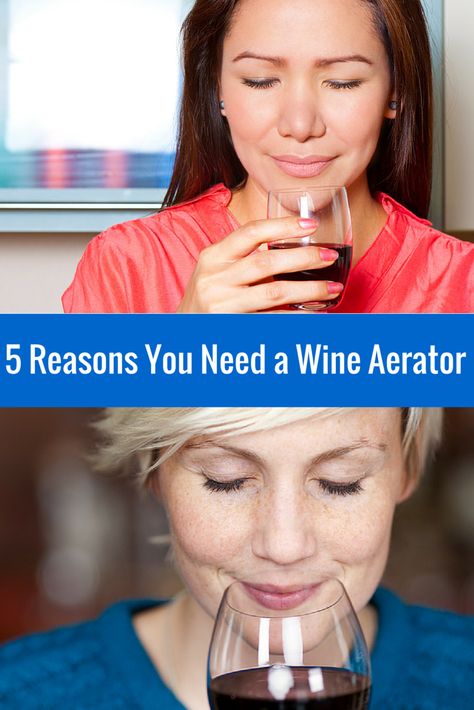 5 reasons you should own a wine aerator, interesting... especially #5 Wine Cheat Sheet, Wine For Beginners, Wine Taster, Wine Aerators, Wine Tips, Make Your Own Wine, Pinot Noir Wine, Wine Aerator, Grape Harvesting