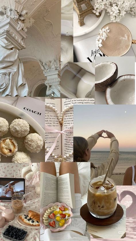 #vanillagirl #cleangirl #aesthetic #mornings #wallpaper #collage #peaceful #mindfulness Soft Life Aesthetic Wallpaper, Calming Aesthetic Wallpaper, Peaceful Aesthetic Wallpaper, Aesthetic Mornings, Soft Life Aesthetic, Aesthetic Wallpaper Collage, Peaceful Aesthetic, Calming Aesthetic, Be Aesthetic