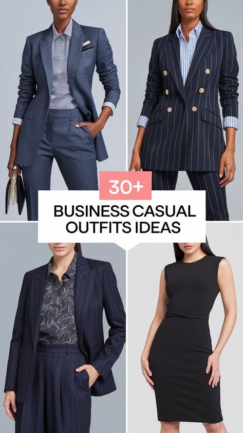 30+ Business Casual Outfits for Tall Women | Fashion Inspo Corporate Dress Styles, Office Attire Women Plus Size, Outfits For Tall Women, Leather Coat With Fur, Conference Outfit, Outfits Guide, Tall Women Fashion, Office Attire Women, Casual Outfits Ideas