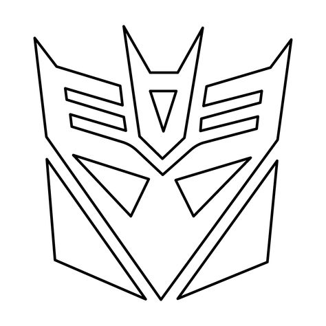 Decepticon Logo Tattoo, Decepticon Tattoo, Transformers Tattoo Ideas, Transformers Svg, Transformers Decepticons Logo, Transformers Tattoo, Logo Transformers, Autobots Logo, Transformers Logo