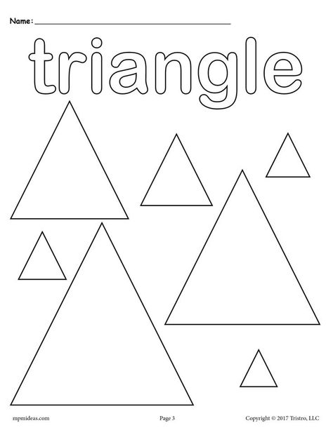 Triangle Worksheet, Paint Chip Art, Seasons Months, Classroom Crafts, Science Experiments Kids, Paint Chips, Toddler Learning, Triangle Shape, Days Of The Week