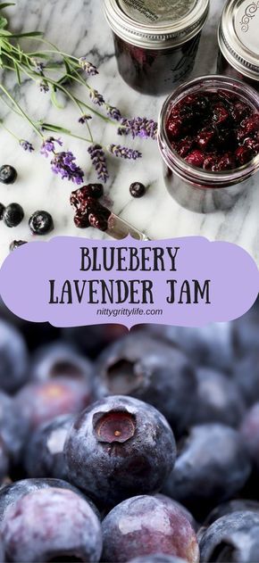 Fruity and floral, this blueberry and lavender jam captures my favorite aromas and flavors of summer. Lavender Jam, Grow Lavender, Blueberry Lavender, Weight Watcher Desserts, Dessert Oreo, Lavender Recipes, Jam Recipes Homemade, Canning Jam, Easy Bacon