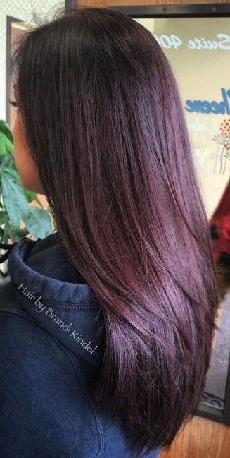 Cherry Black Hair, Bike Night Ride, Bike Night Ride Snapchat, Colored Chocolate, Burgandy Hair, Wine Hair Color, Hair Color Plum, Haircuts For Long Hair With Layers, Wine Hair