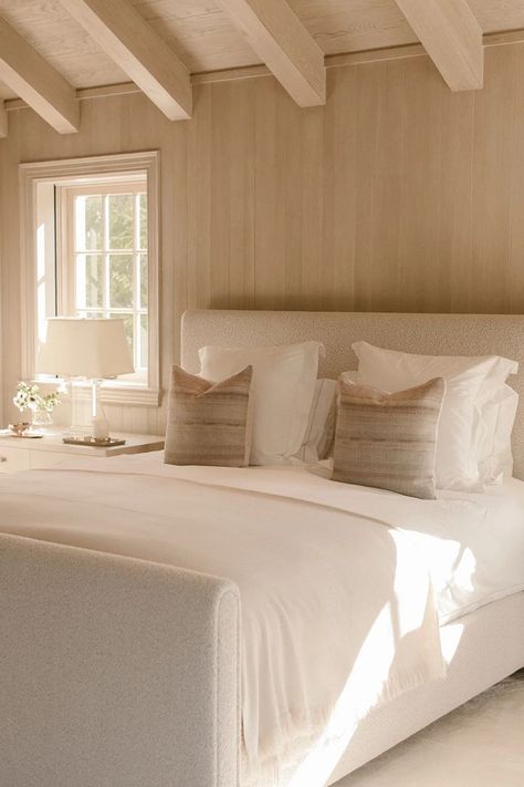 Coastal Cottage Bedroom, Pacific Natural, California Hills, English Estate, Linen Headboard, Cottage Bedroom, Jenni Kayne, California Cool, Primary Bedroom