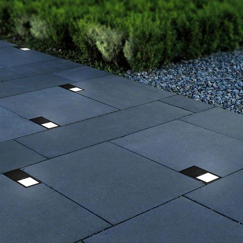 Outdoor Walkway, Landscape Lighting Design, Solar Landscape Lighting, Solar Landscape, Solar Deck Lights, Outdoor Path Lighting, Solar Pathway Lights, Driveway Design, Pathway Lights