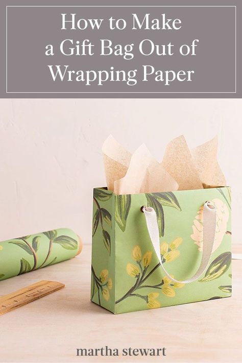 Unique Gift Wrapping Ideas Birthdays, Unique Gift Wrapping Ideas Creative, Bag Out Of Wrapping Paper, Diy Gift Bags From Wrapping Paper, Wrapping Gifts Ideas Creative, Make A Gift Bag, Gift Wrapping Ideas Creative, Wrapping Gifts Ideas, Wrapping Ideas Creative