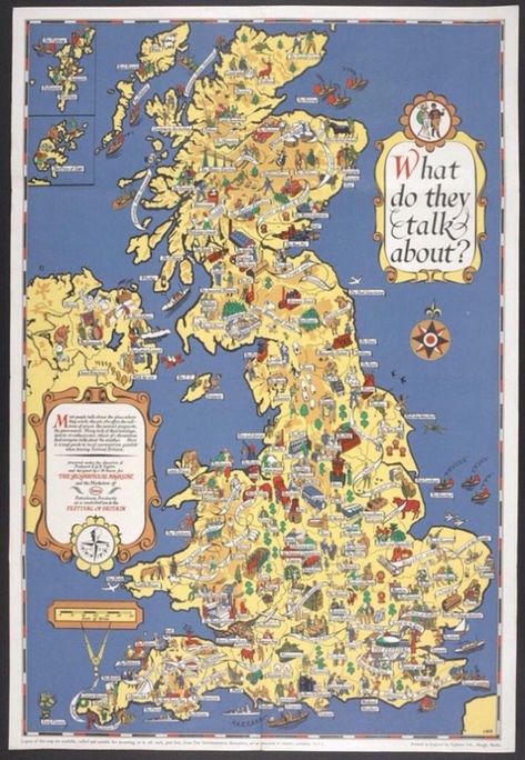 1672552 3 Some interesting and historical maps of the UK (17 Photos) Kingdom Map, United Kingdom Map, Map Of Britain, Maps Of The World, Map Projects, Illustrated Maps, Pictorial Maps, Conversation Topics, Map Illustration