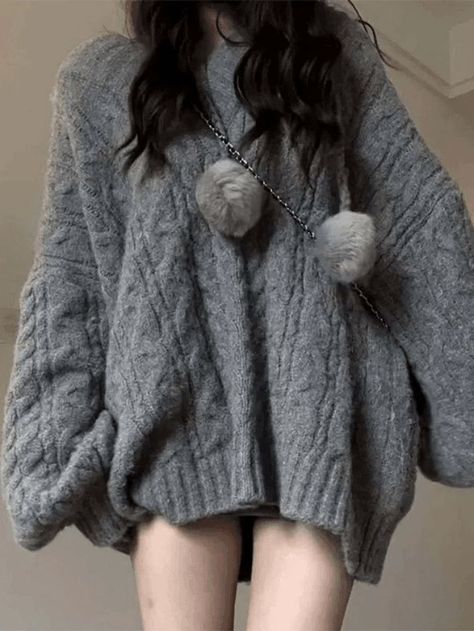 2023 Buy Oversize V Neck Gray Cable Knit Sweater under US$46 in Sweaters Online Store. Free Shipping with US$69+. Check reviews and buy it today. Style: Casual/Street/Sweet/Preppy/Vintage/Y2K/Basics Fabric Content: Polyester Blend #y2k #retro #aesthetic #vintage #vintagestyle #backtoschool #backtoschooloutfits #firstdayofschooloutfit #fall #fallfashion #winter #streetstyle #outfits #ootd #trendyoutfits #fashionista #casualoutfits #knitting #crochet #knit #oversized #longsleeve Oversized Gray Sweater, Lace Hoodie, Grey Cable Knit Sweater, Preppy Vintage, Grey Knit Sweater, Gray Sweater, Sweaters Online, Really Cute Outfits, Cable Knit Sweater