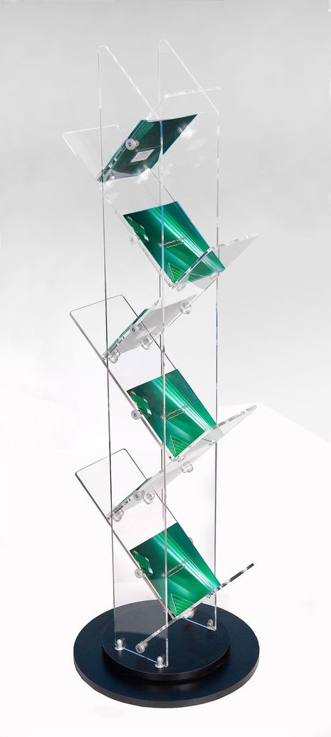 Brochure Stand Design, Brochure Stand, Brochure Display, Magazine Stand, Pos Display, Portfolio Design Layout, Market Displays, Stand Ideas, Pop Display