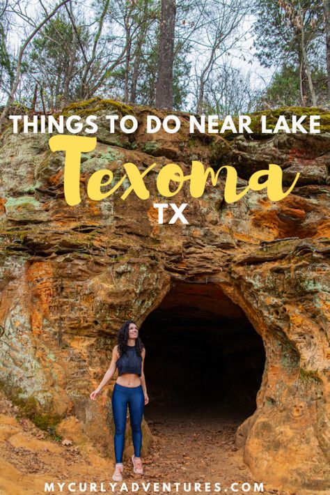 Dallas Lake Getaway: Things to do Near Lake Texoma - My Curly Adventures Lake Texoma Things To Do, Party Cove, Texas Weekend Getaways, Sherman Texas, Lake Texoma, Oklahoma Travel, Lake Activities, Texas Destinations, Texas Places