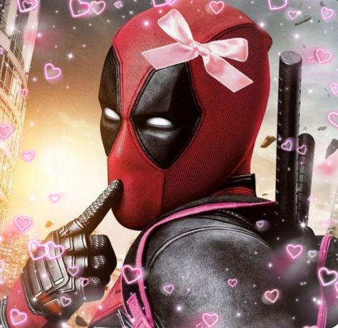 I just got result 'girly deadpool' on quiz 'what character from literally anything do you share a soul with? (￣﹃￣) '. What will you get? Literally Me Pfp, Cute Deadpool Wallpaper, Deadpool Coquette, Cute Tiktok Profile Pictures, Deadpool Profile Picture, Deadpool Pfps, Pink Deadpool, Profile Picture Tiktok, Deadpool Aesthetic