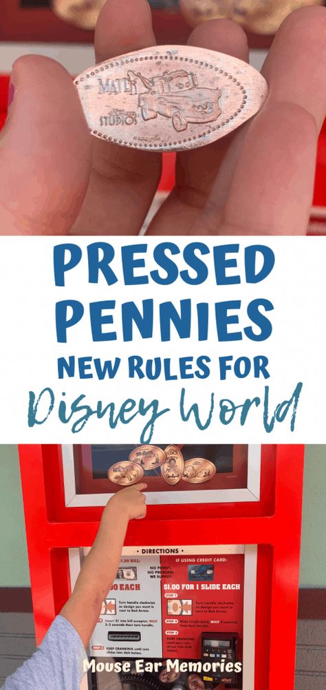 Disney Coins Pressed Pennies, Disney Penny Press Ideas, Diy Disney Souvenirs, Best Disney World Souvenirs, Disney World Trip Planning, Disney World Photos, Disneyland 2024, Disney Hacks, Disney World Souvenirs