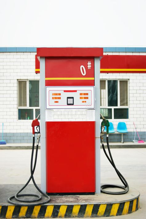 Fuel Station Design, Gas Station Drawing, Spbu Pertamina, Pink Retro Wallpaper, Oil Image, Shell Gas Station, Fuel Station, Station Service, Fuel Truck