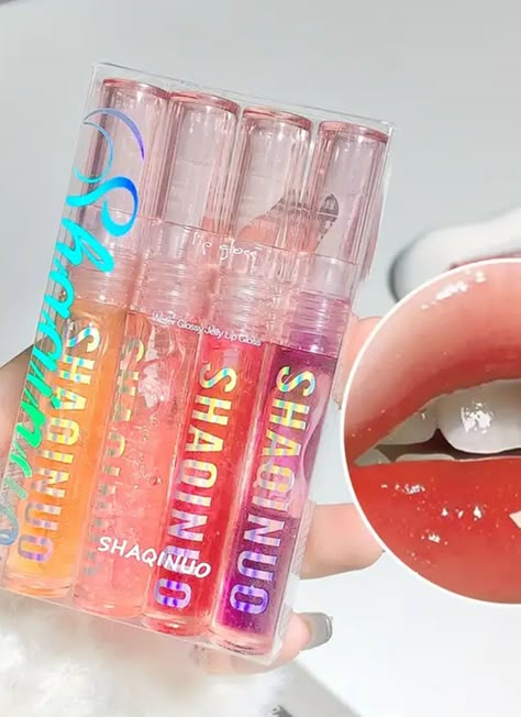 Fruit Flavored Glitter Lip Gloss Kawaii Makeup Products Lipstick & Lip Gloss, Cute Plushies Lipstick & Lip Gloss, Roll On Lip Gloss, Cute Lip Gloss, Lip Gloss Cosmetics, Glitter Lip, Lip Gloss Balm, Best Lip Gloss, Diy Lip Gloss