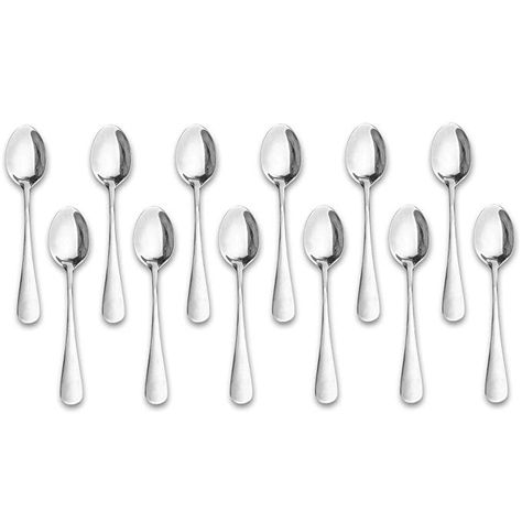 Easonove Demitasse Espresso Spoons,12-Piece Mini Coffee Tiny Stainless Steel Spoons Bistro Small Spoons for Dessert, Tea, Appetizer(4.7”) ~ $9.59 at amazon.com Bunny Tea Party, Cafe Expresso, Glass Bowl Decor, Kitchen Simple, Tiny Spoons, Dessert Tea, Coffee Spoons, Coffee Obsession, Coffee Scoop