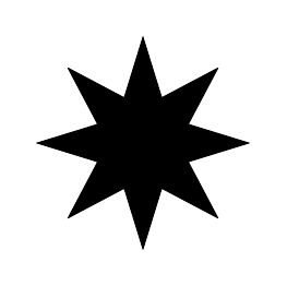 Black Star Png, Star Symbol Png, Png Logo Black Star, Eight Point Star, 8 Point Star, 4 Point Star, 5 Point Star, Star Vector, Star Icon