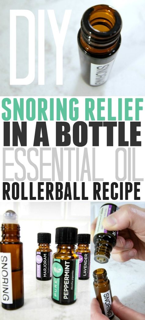 Essential Oil Snore Relief Roller Ball Recipe | The Creek Line House Snoring Essential Oils, Health Coconut Oil, Essential Oil Remedy, Diy Essentials, Oil Remedies, Coconut Oil Uses, Essential Oils Recipes, Essential Oil Roller, Young Living Oils