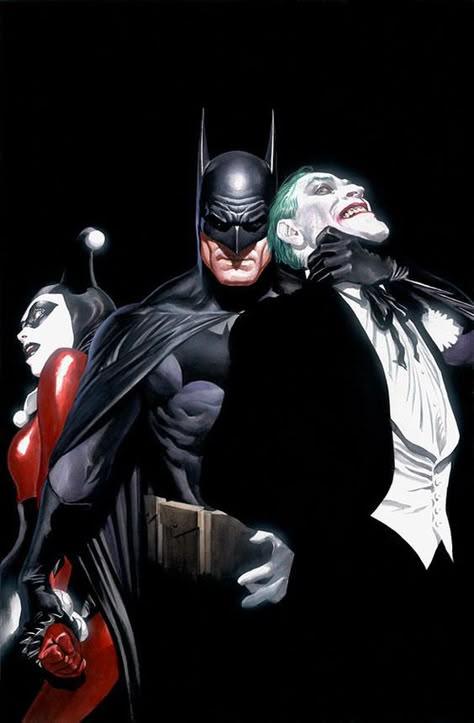 some of my favourite Alex Ross paintings and artworks - Album on Imgur Alex Ross Batman, Alex Ross Art, Batman Painting, Batman Gifts, Batman And Joker, Batman Poster, Univers Dc, Joker Batman, Batman Artwork