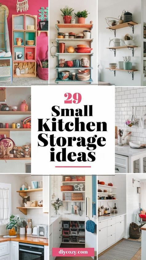 These Storage Hacks Will Make Our Homes Feel Way More Spacious#storagehacks #storagesolutions #storageideas #storage #storagegoals #storagetips #storagesolution #storagespace #storageunit #declutter #storagebox #homeorganization #homedecor #getorganized #organizedhome #selfstorage #homestorage #clutterfree #storageunits #spacesaving #smartstorage #storagecontainer #storagewars #homeimprovement #tidyhome #stayorganized #selfstorageunits #storagecontainers #selfstoragetips #storagebagThese Storage Studio Kitchen Storage, No Cupboard Kitchen, Tiny Storage Ideas, Clever Kitchen Storage Space Saving, Storage Ideas For Small Kitchens, Small House Storage Ideas Maximize Space, Small Kitchen Space Savers, Kitchen Utensil Organization Ideas, Storage Kitchen Ideas