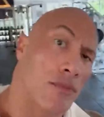 The Rock Eyebrow, Dwayne Johnson Family, Bald People, Rock Meme, Memes Template, Professional Wrestlers, Sticker Wa, Johnson Family, Boyfriend Goals