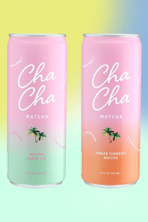 Cha Cha Matcha Just Released the Pastel Canned Matcha Drinks of Your Dreams Matcha Drinks, Matcha Drink, Drinks Packaging Design, Colour Set, Drinks Brands, Drinks Design, Japanese Graphic Design, Tea Packaging, Food Packaging Design