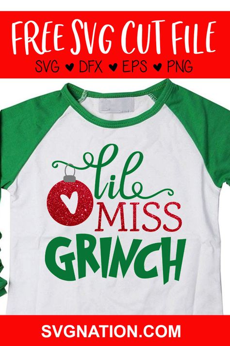 Grinch Tshirt Ideas Diy, Free Grinch Svg, Grinch Cricut Projects, Free Grinch Svg Files For Cricut, Grinch Shirts For Kids Vinyl, Grinch Christmas Shirts Kids, Diy Grinch Shirt, Toddler Grinch Shirts, Kids Grinch Shirt