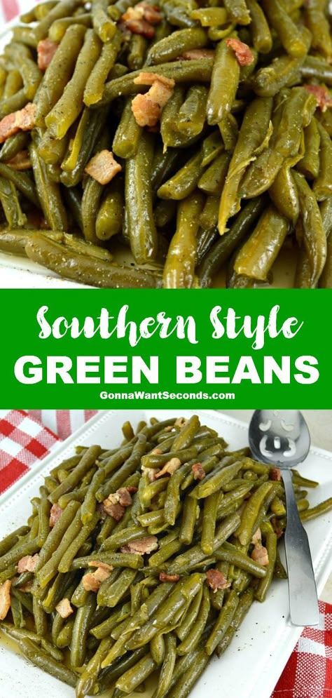 Southern Green Bean Recipes, Buzzfeed Recipes, Southern Style Green Beans, Southern Green Beans, Rice Diet, Southern Greens, String Beans, Can Green Beans, Fresh Green Beans