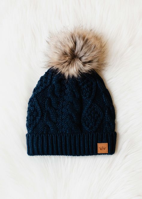 Pom pom hat outfit