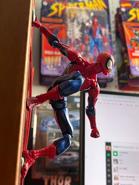 Custom Spiderman Action Figures, Spiderman Figurines, Spiderman Action Figure Poses, Action Figures Poses, Spider Man Action Figures, Mafex Spiderman, Action Figure Poses, Buu Dbz, Spider Man Poses