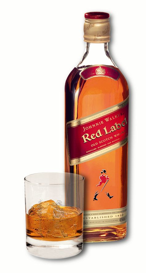 Johnnie Walker Red Label, Johnny Walker, Blended Whisky, Raise The Bar, Alcohol Bottles, Whiskey Decanter, Scotch Whiskey, Johnnie Walker, Red Label