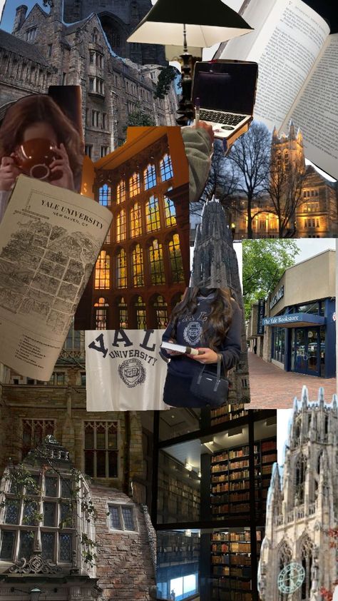 #yale #yaleuniversity #ivyleague #university #college Uni Manifestation, Yale University Campus, Columbia Uni, Ivy League Aesthetic, Yale Architecture, University Inspiration, Gilmore Girls Rory, Harvard Yale, Yale Law School